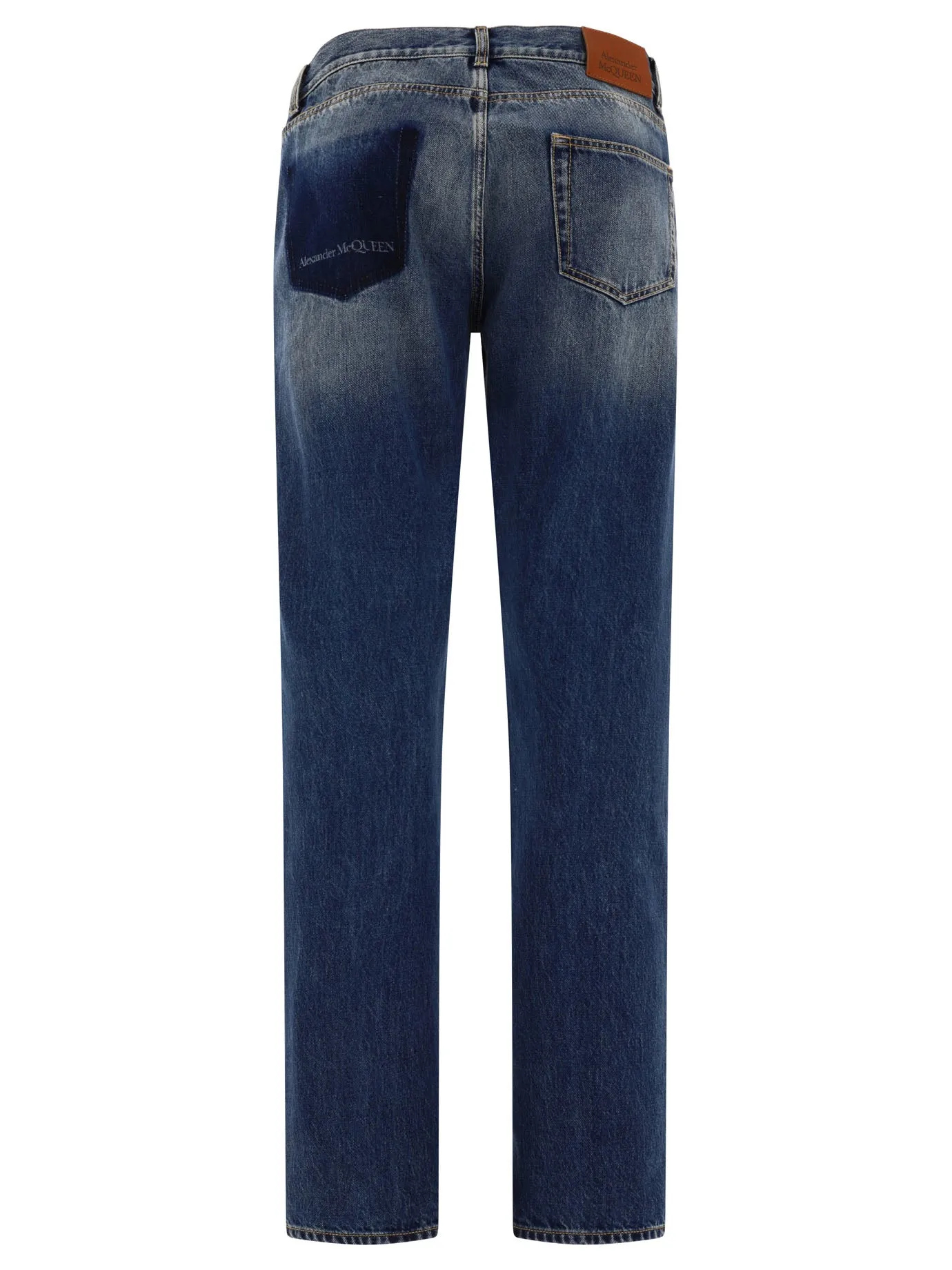 Alexander McQueen    Alexander Mc Queen Jeans With Logo Detail