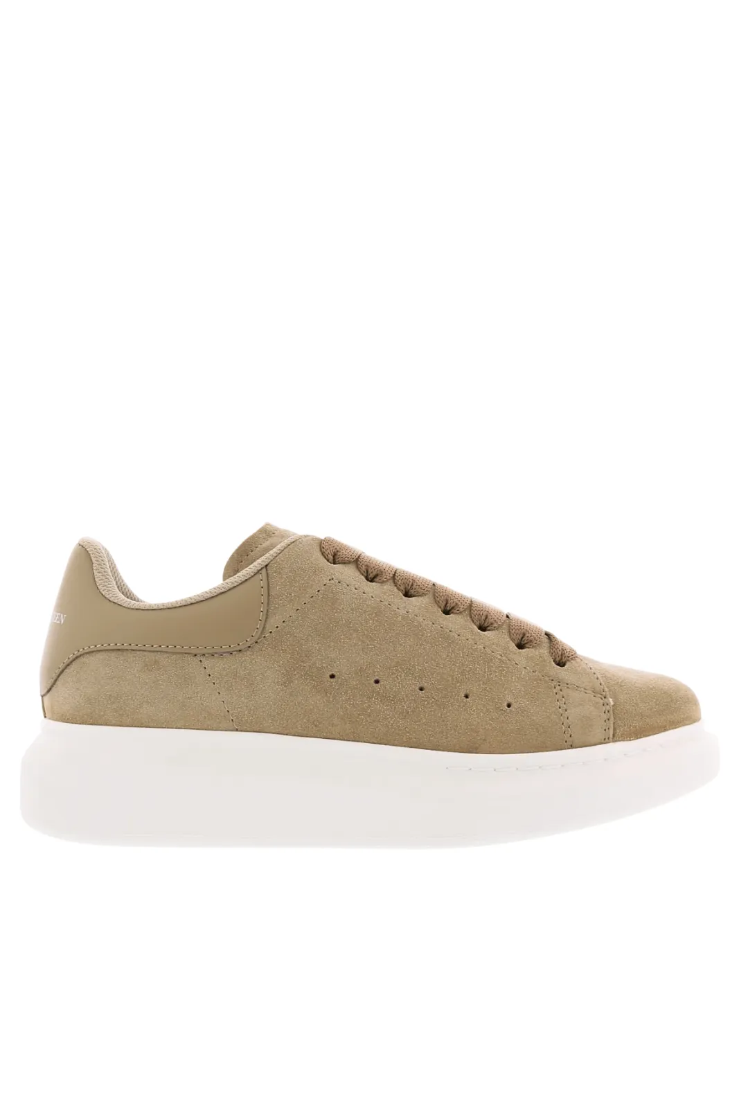 Alexander McQueen Oversized Sneaker Suede Beige