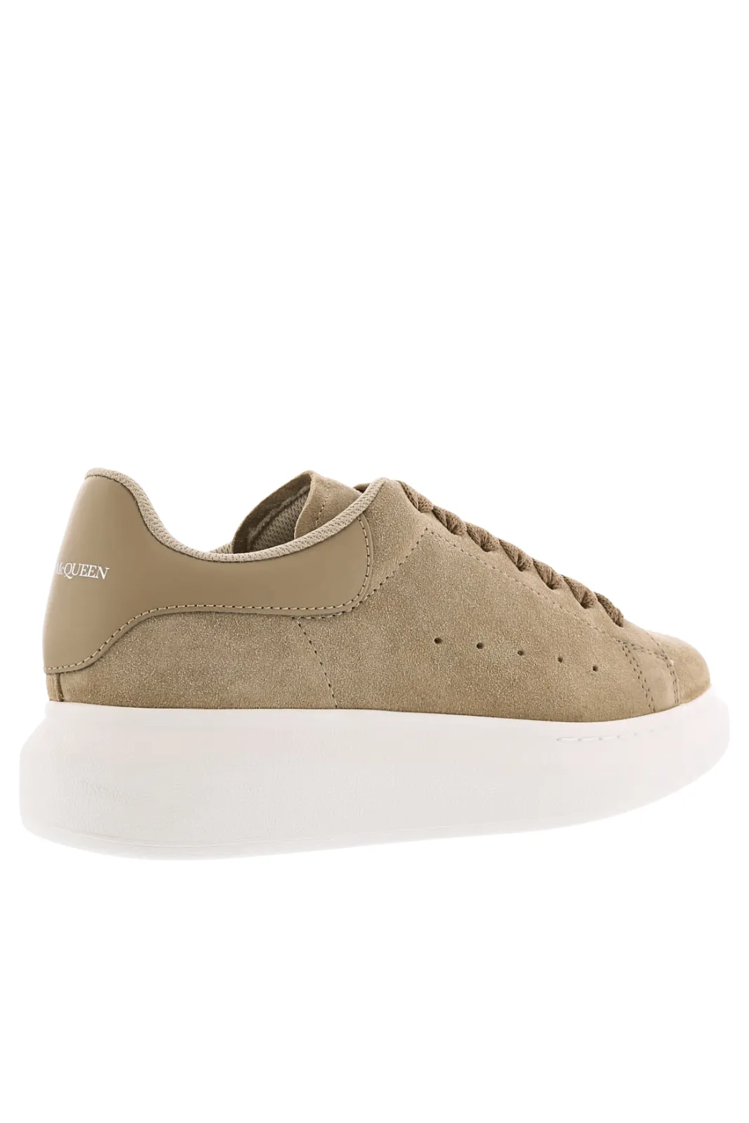 Alexander McQueen Oversized Sneaker Suede Beige