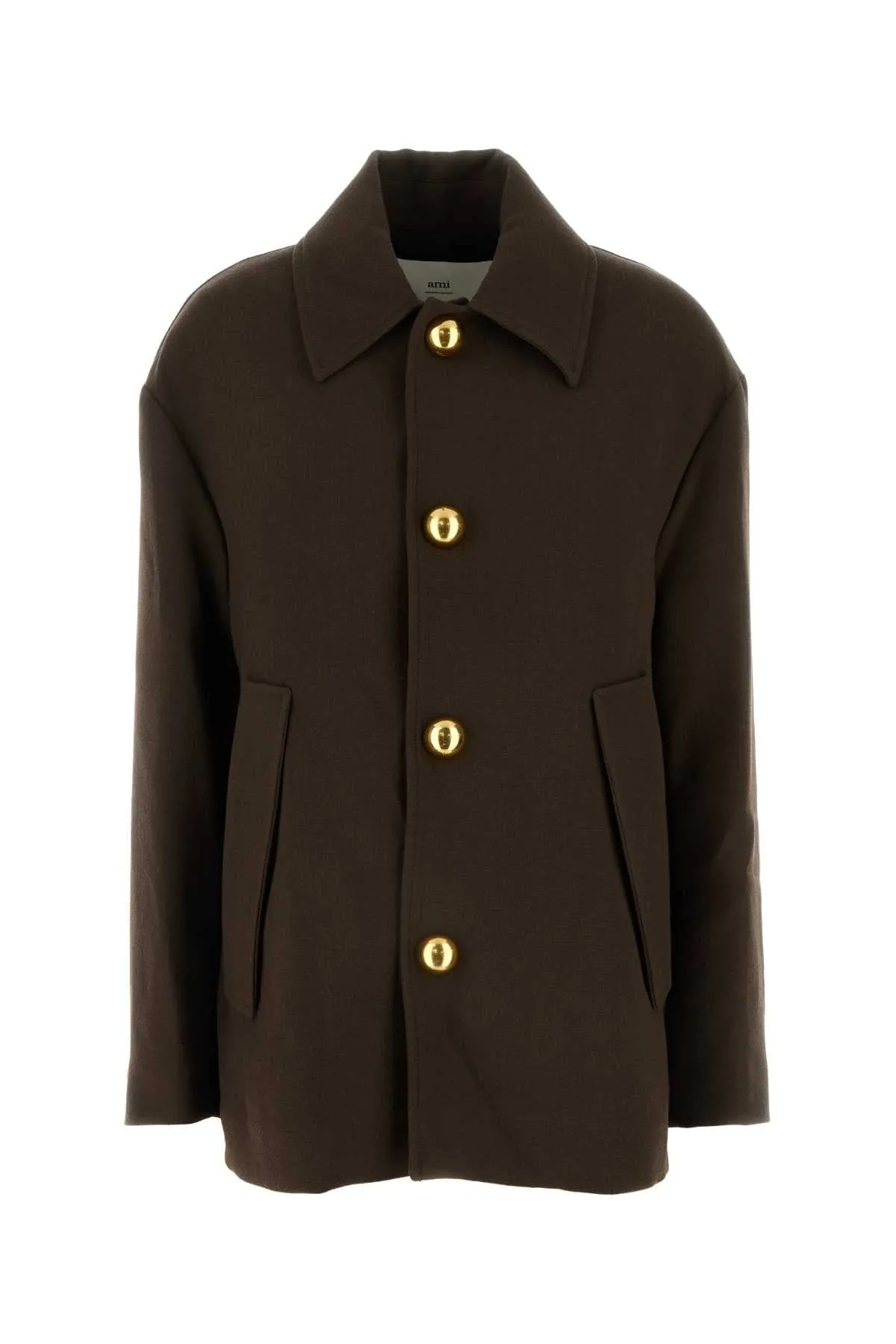 Ami Brown Wool Jacket