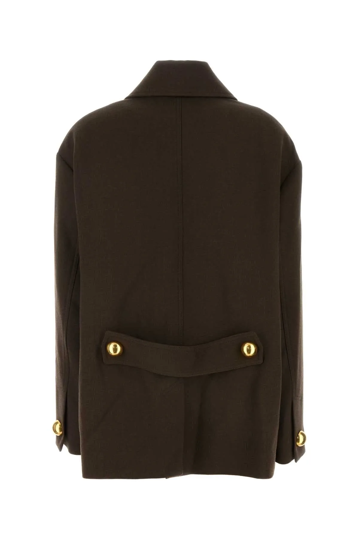 Ami Brown Wool Jacket