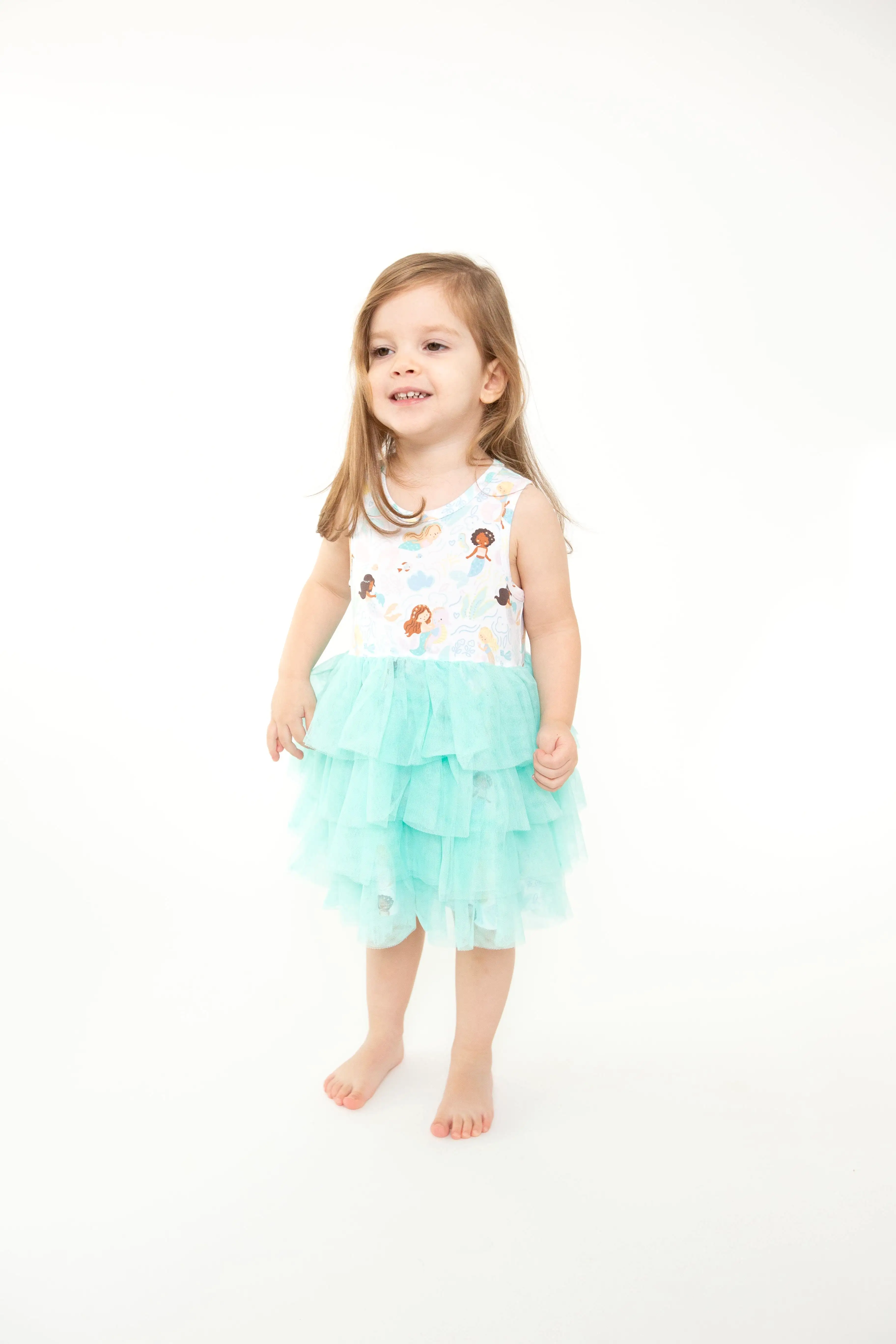 Angel Dear - Magical Mermaids Twirly Tutu Dress