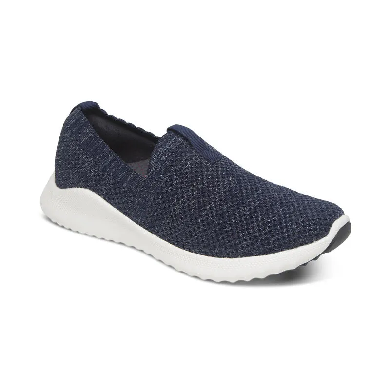  Angie Slip On Sneaker in Navy  