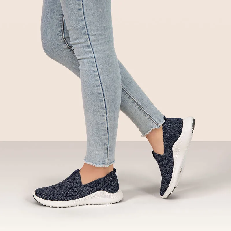  Angie Slip On Sneaker in Navy  