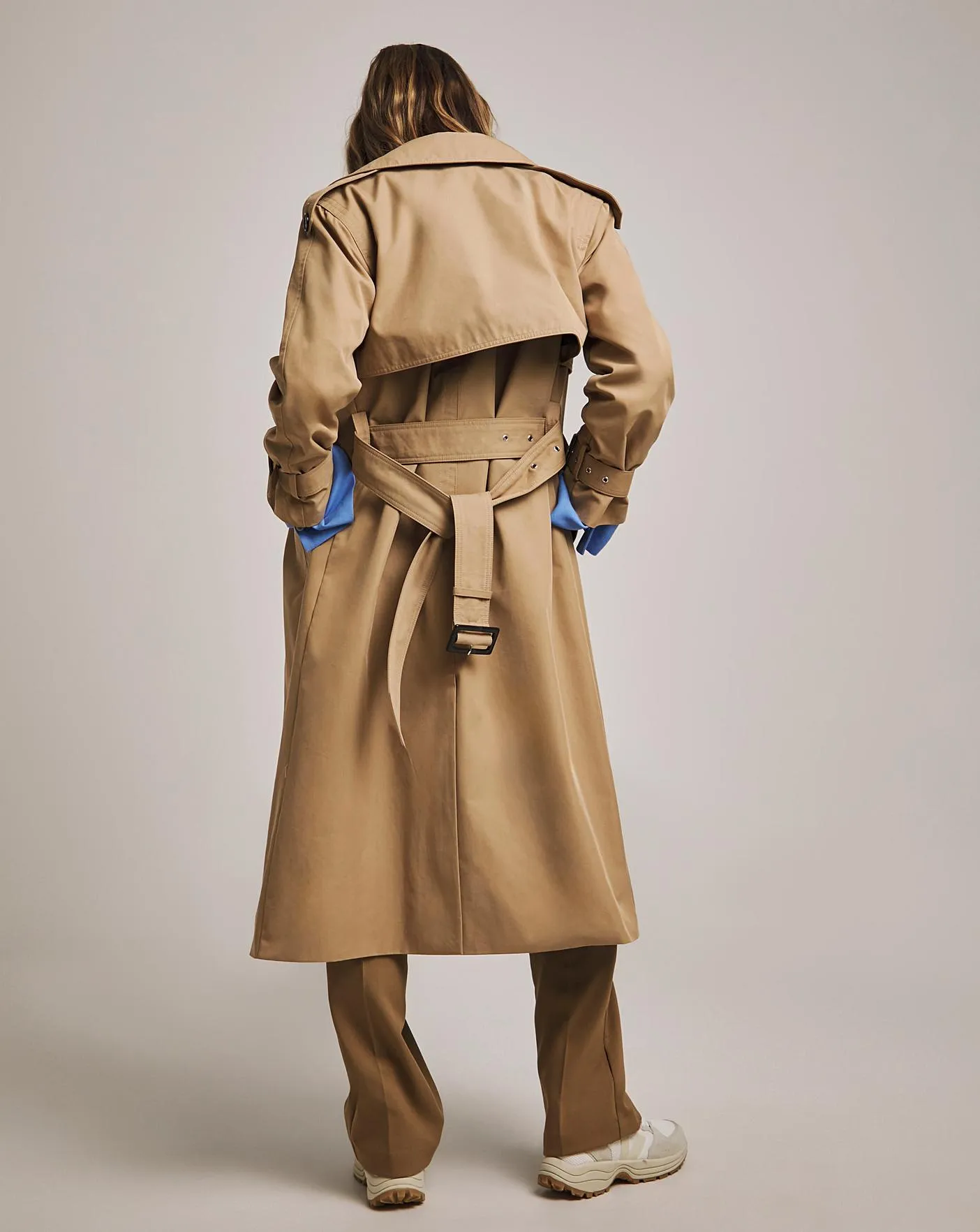 Anthology Camel Elevated Trench Coat