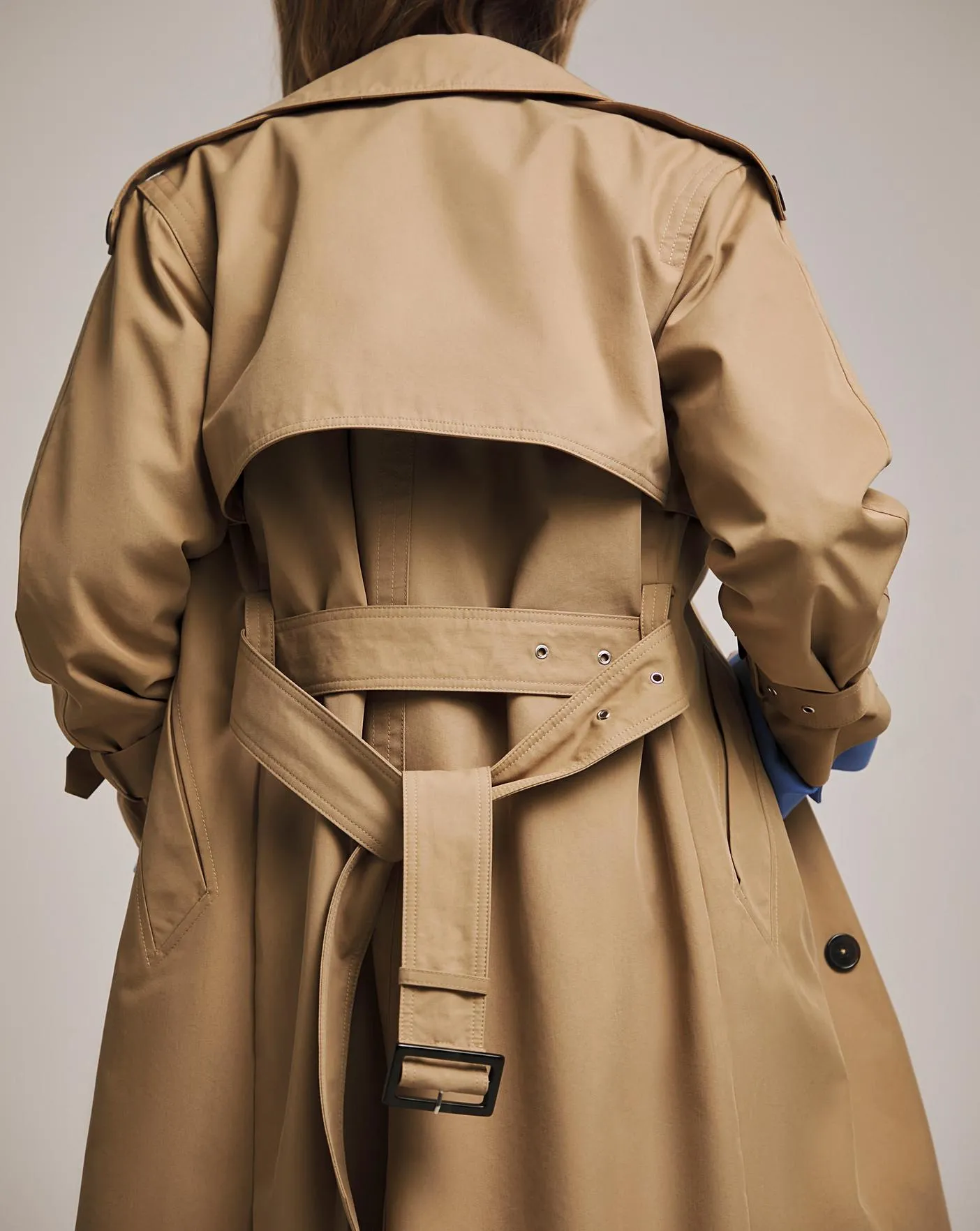 Anthology Camel Elevated Trench Coat