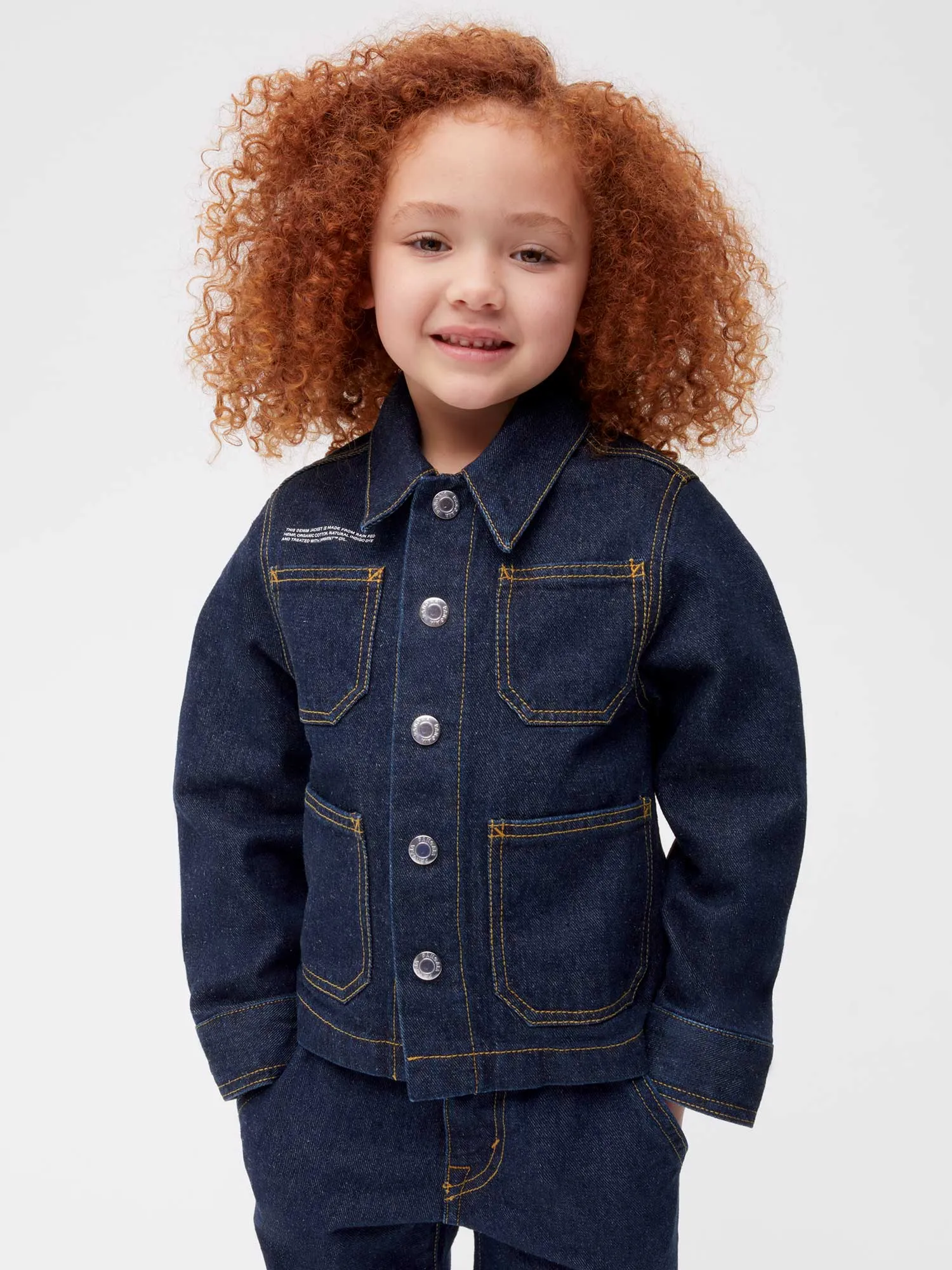 Archive Kid's Denim Jacket—rinse wash