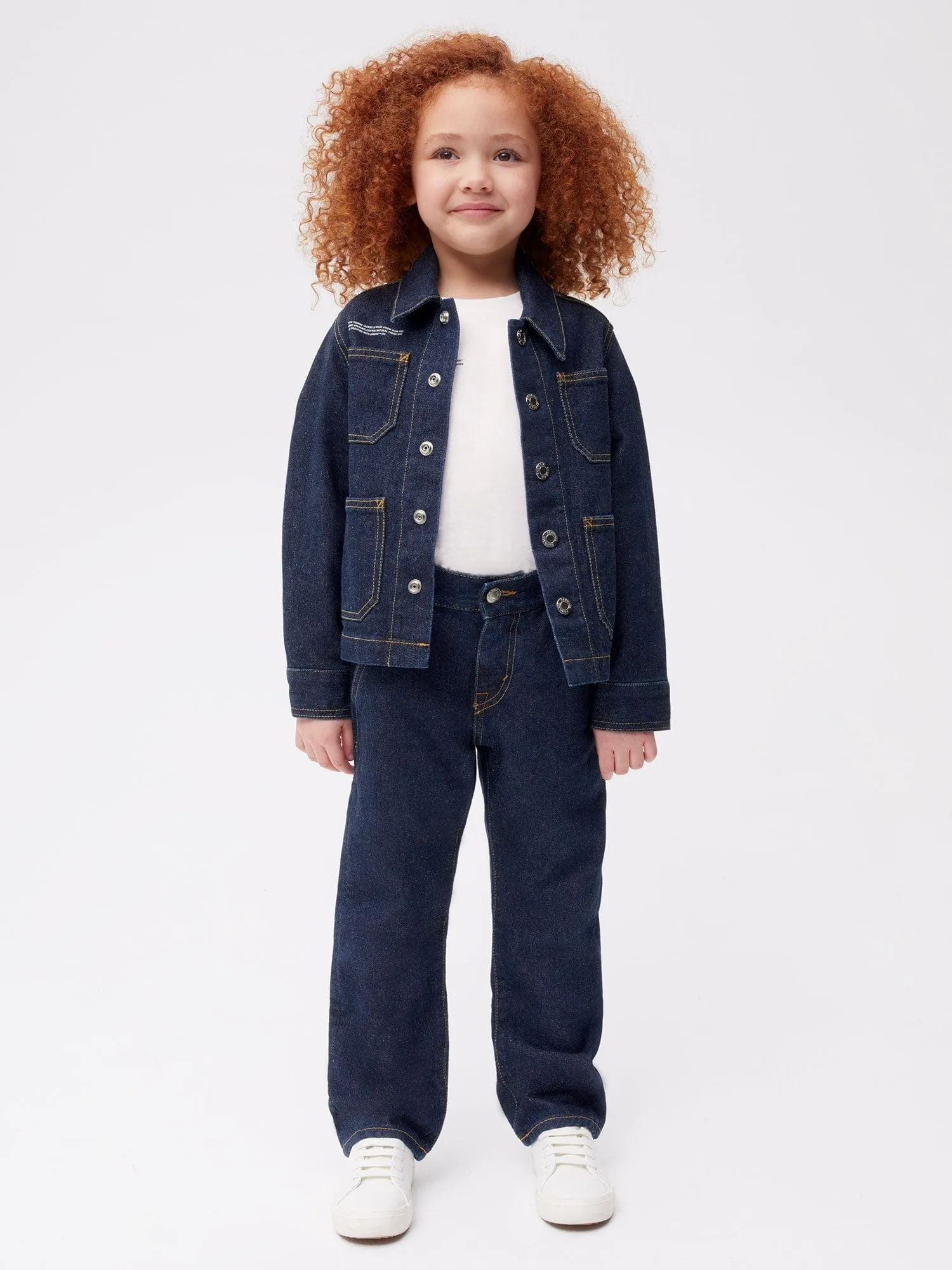 Archive Kid's Denim Jacket—rinse wash