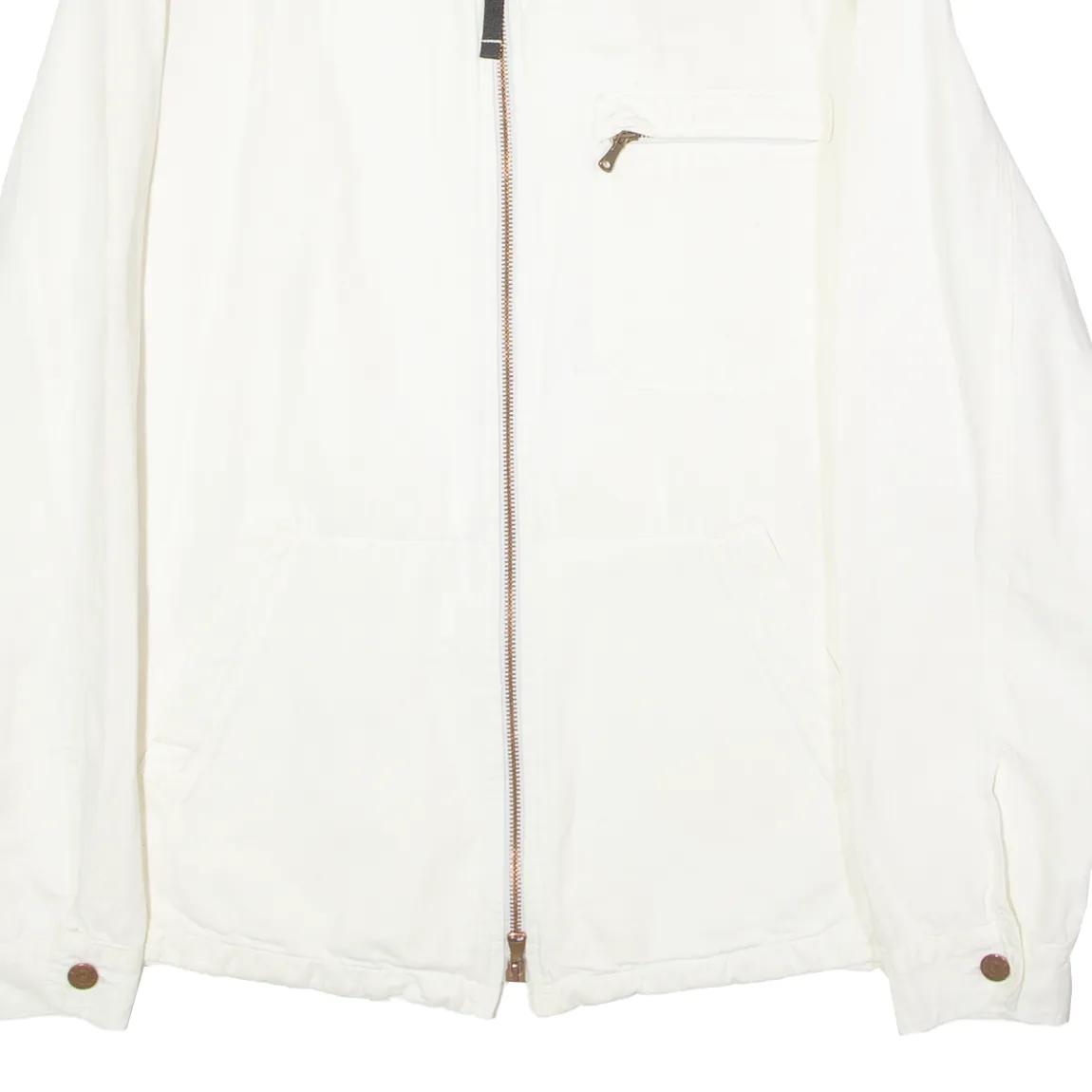 ARMANI JEANS Mens Jacket White L