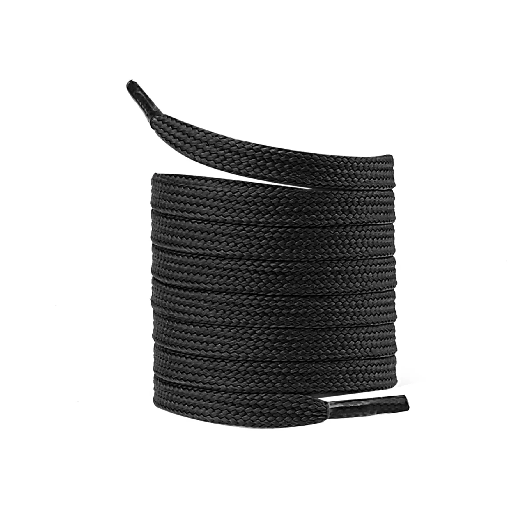 Bacca Bucci Sneaker Shoe Laces | Flat | Black-Pink