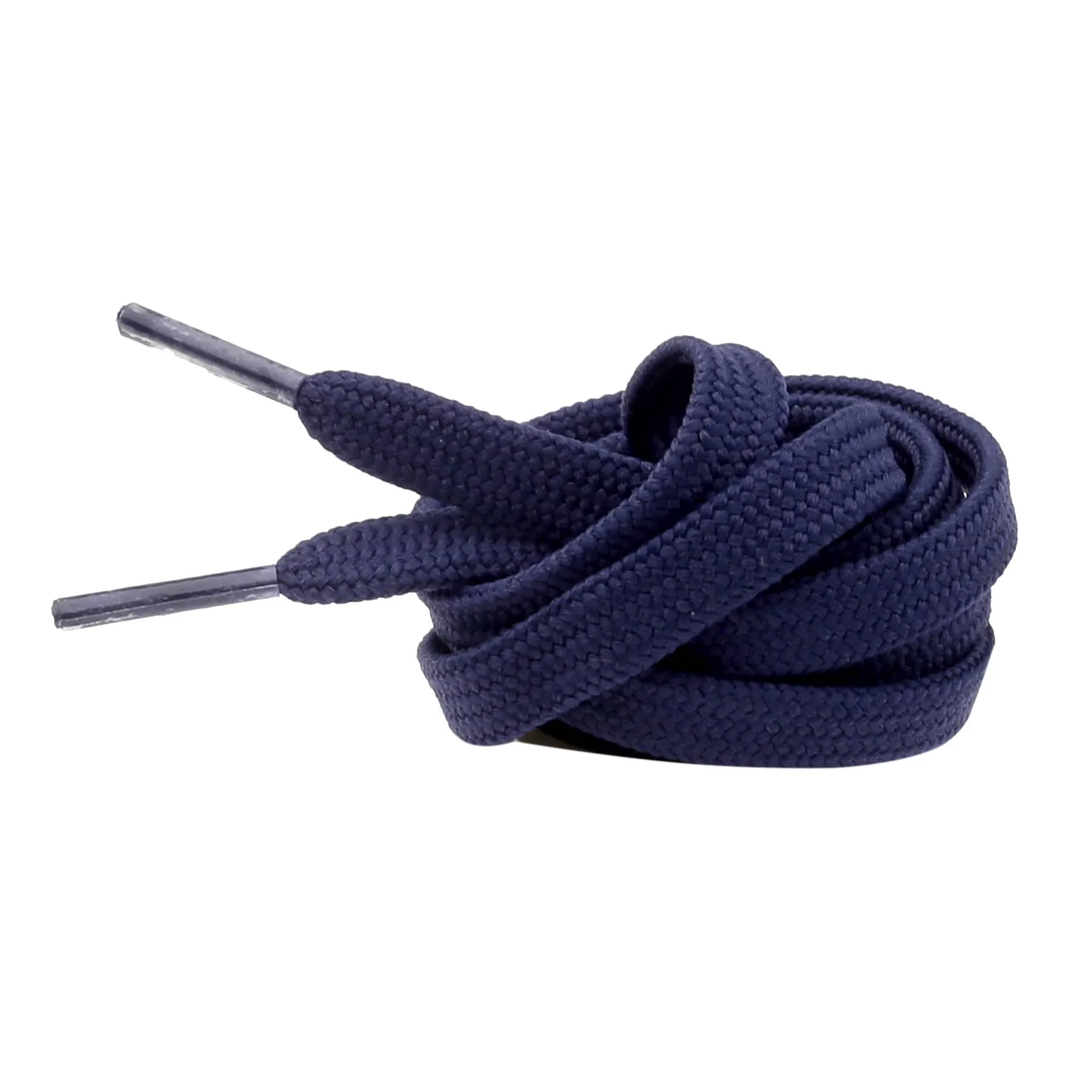 Bacca Bucci Sneaker Shoe Laces | Flat | Black- Blue