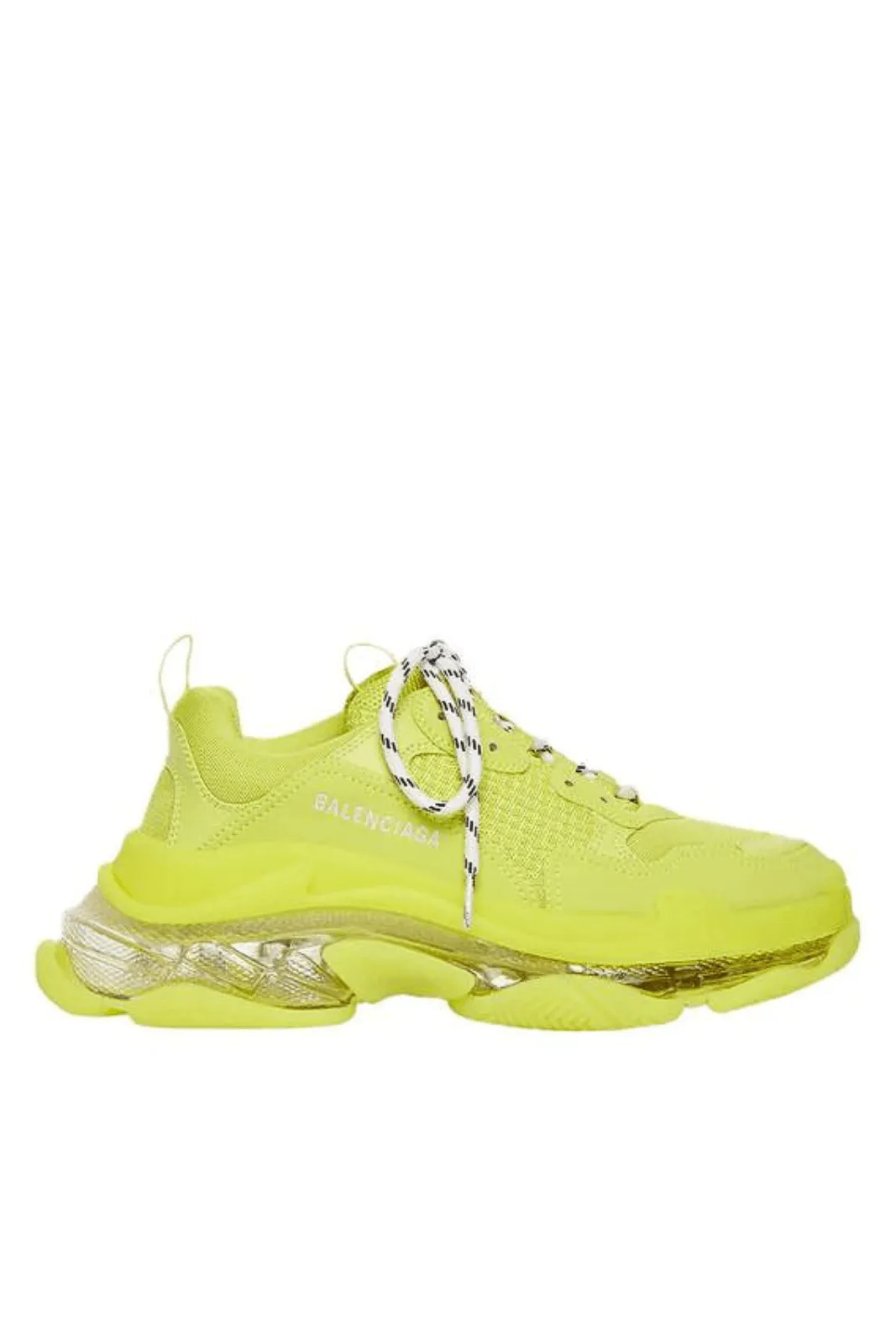 Balenciaga Triple S Sneaker 'Clear Sole - Fluo Yellow'