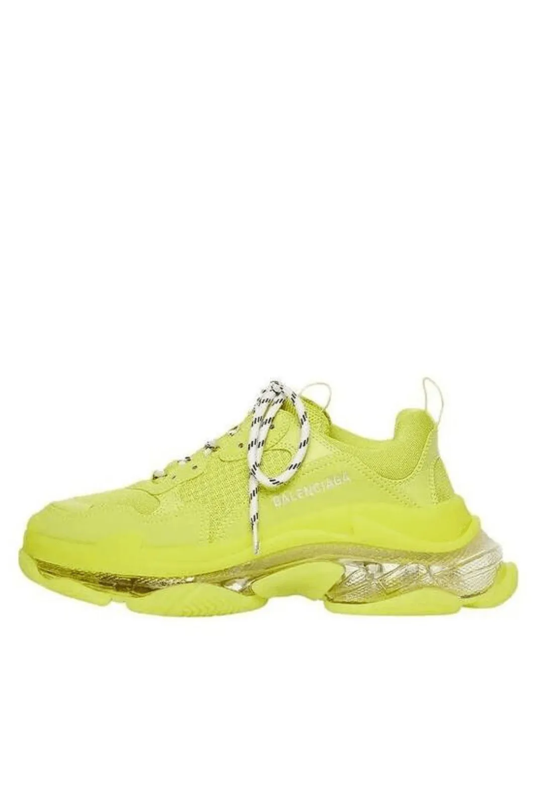 Balenciaga Triple S Sneaker 'Clear Sole - Fluo Yellow'