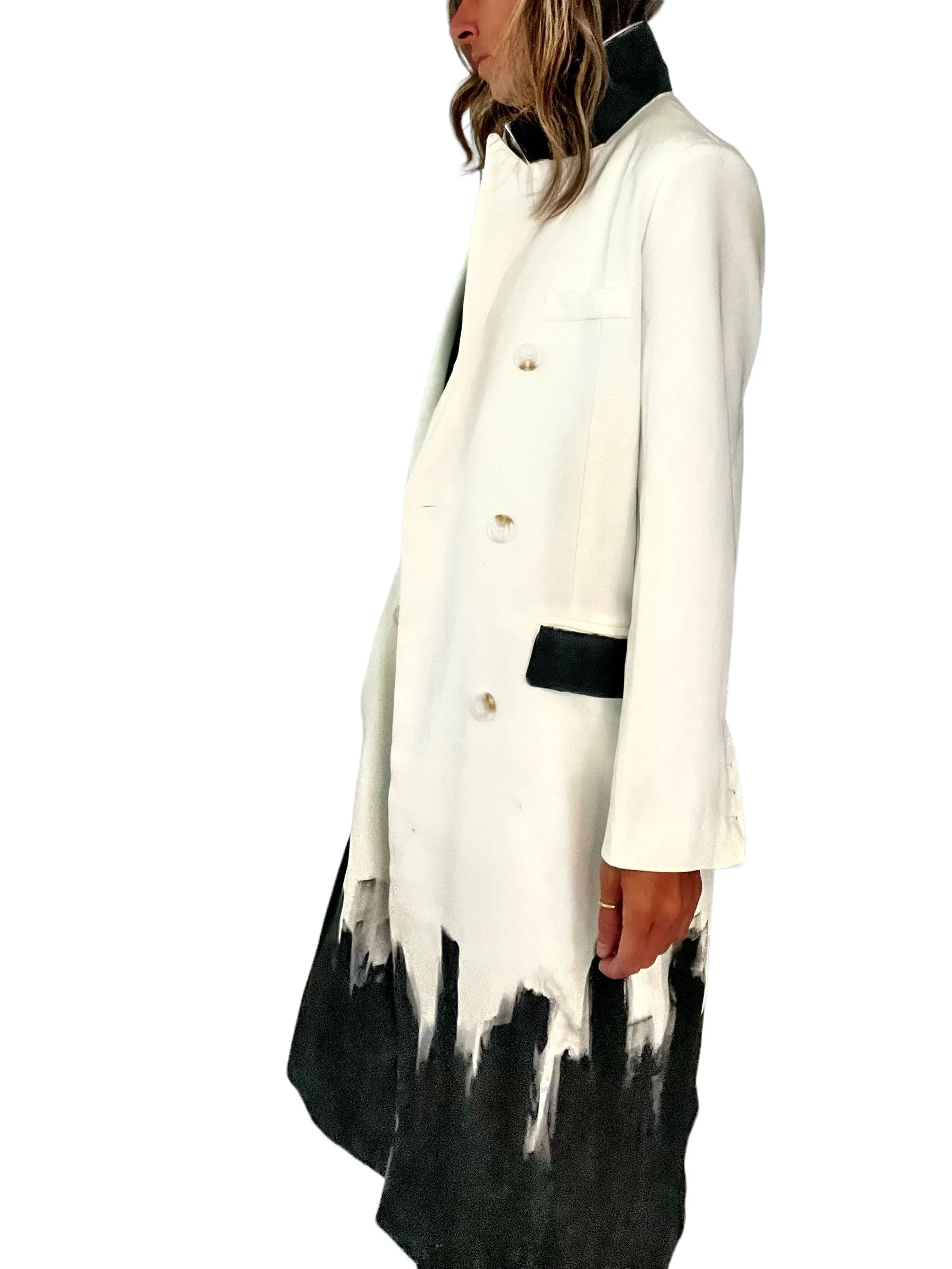 'Beyond Blazer' Painted Coat