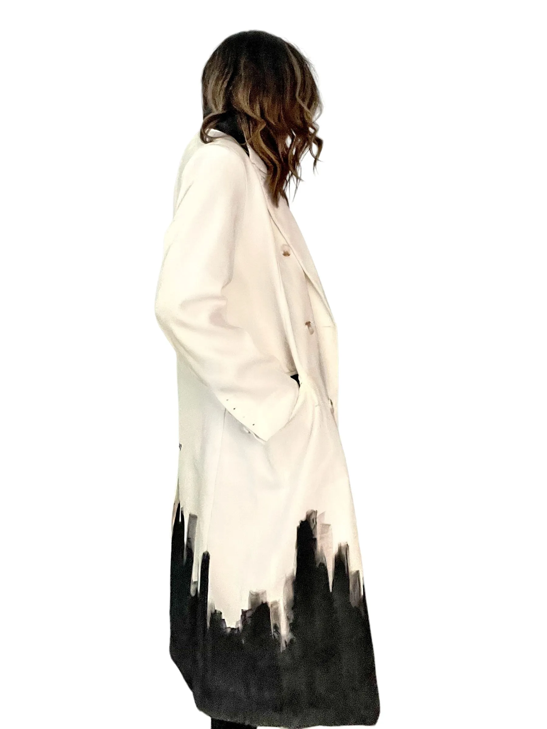 'Beyond Blazer' Painted Coat