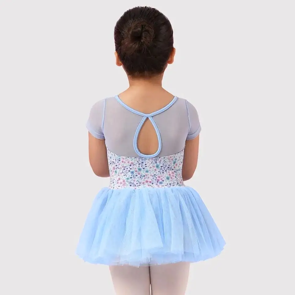 Bloch Mirella Baby Blue Ditsy Floral Tutu Leotard