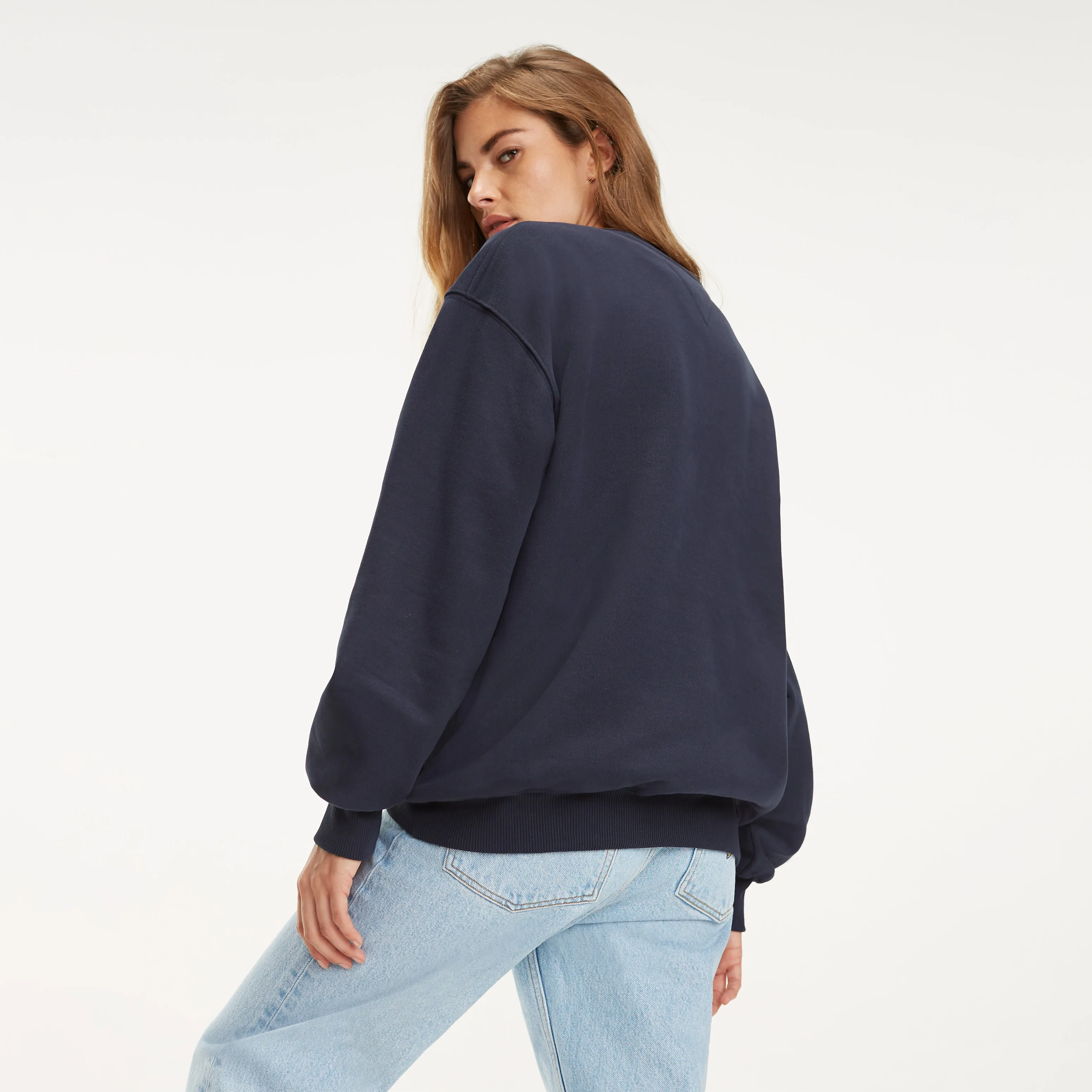 Blue Crest Crew Neck Sweatshirt | Sweatshirts & Hoodies | Tommy Hilfiger