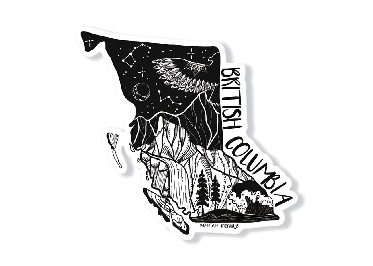 British Columbia Sticker