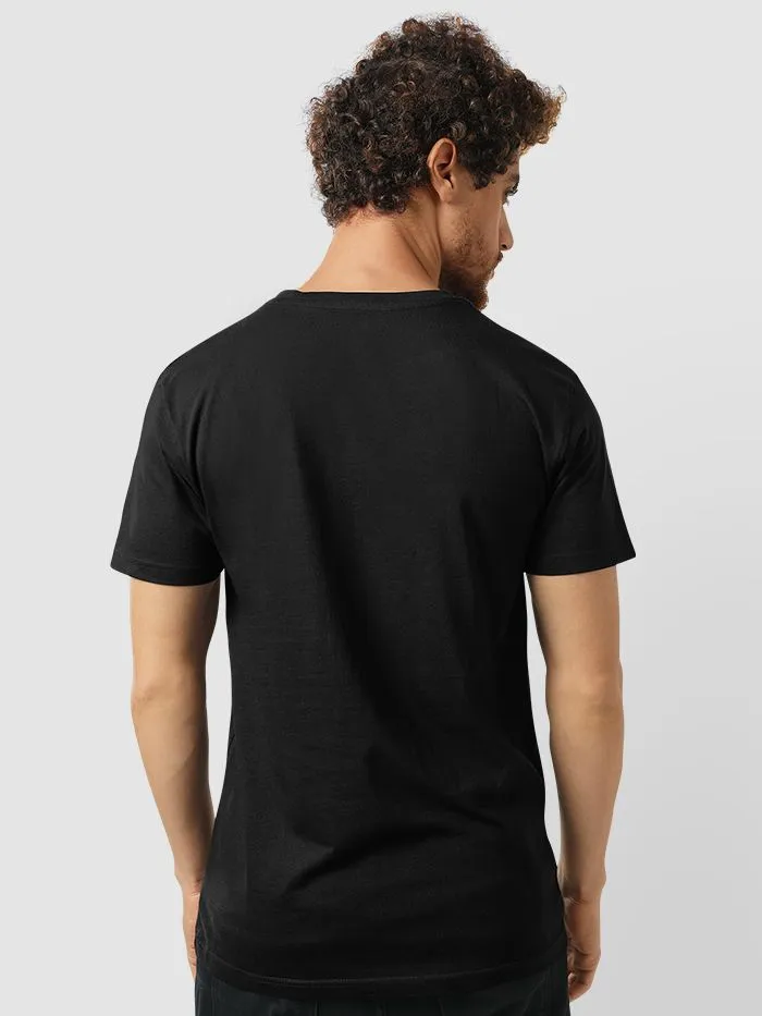 Buy Believe Black T-shirt for Men Online in India -Beyoung