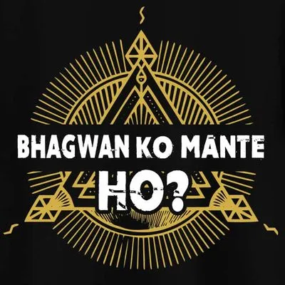 Buy Bhagwan Ko Mante Ho T-shirt for Men Online in India -Beyoung