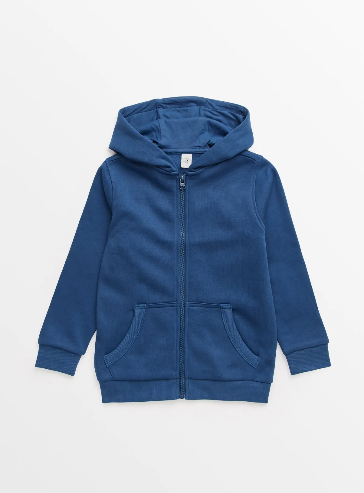 Buy Blue Zip-Through Hoodie 4 years | Jumpers and hoodies | Tu