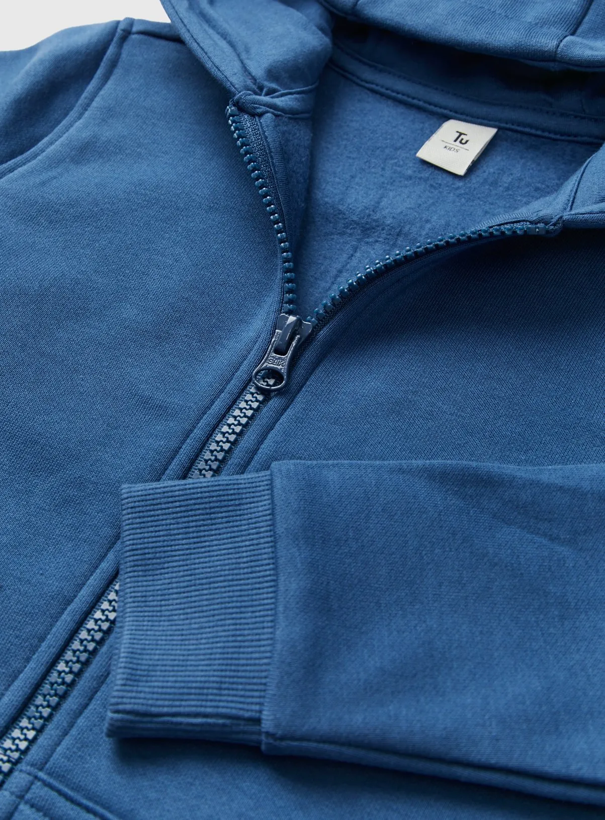 Buy Blue Zip-Through Hoodie 4 years | Jumpers and hoodies | Tu