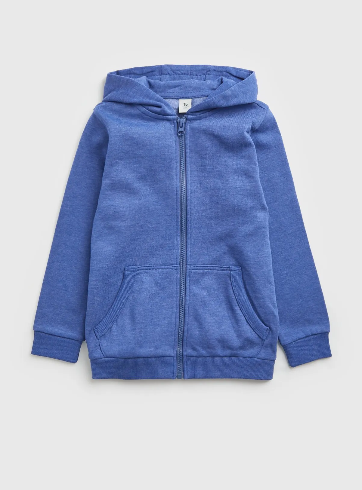 Buy Blue Zip Through Hoodie 6 years | Jumpers and hoodies | Tu