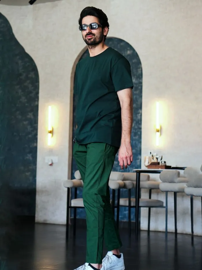 Buy Bottle Green Pyjama for Men for Men Online in India -Beyoung