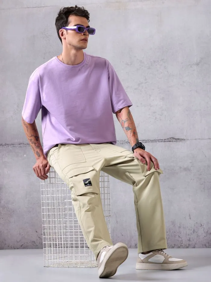 Buy Cream Utility Cargo Pant for Men for Men Online in India -Beyoung