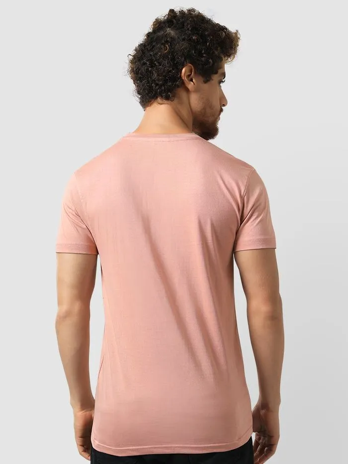 Buy Hanging Panda Pink Color T-shirt for Men Online in India -Beyoung