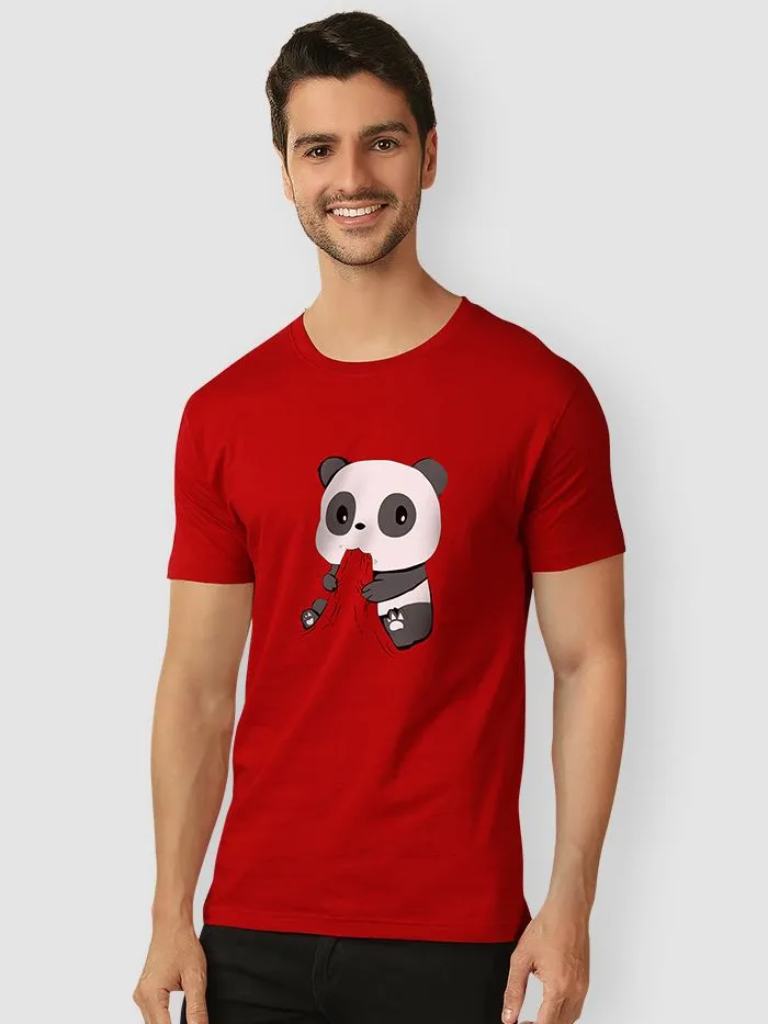 Buy Hungry Panda T-shirts for men Online in India -Beyoung