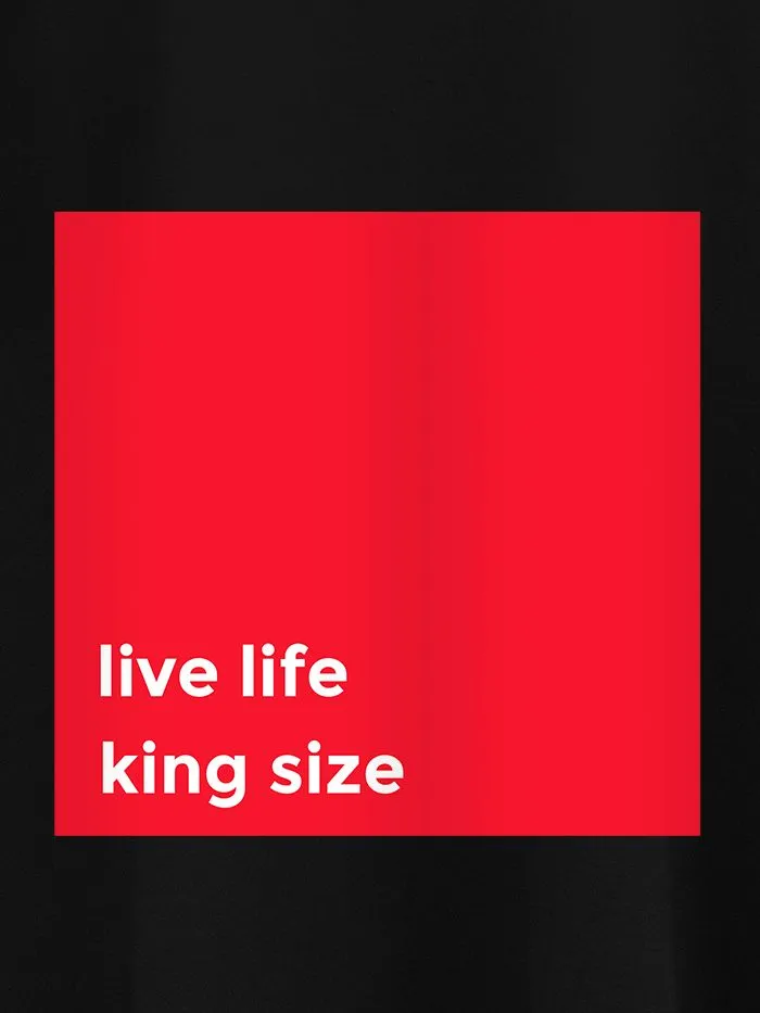 Buy King Life Half Sleeve T-shirt for Men Online in India -Beyoung