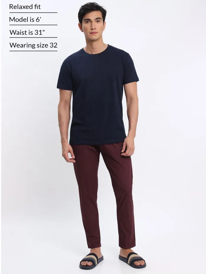 Buy Maroon Pyjama for Men Online in India -Beyoung