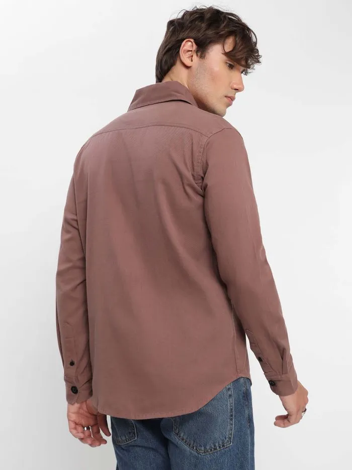 Buy Mauve Urban Shirt for Men Online in India -Beyoung