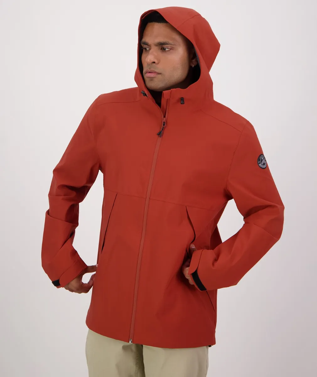 Buy Men's Swanson Rain Jacket (Merlot) - Swanndri NZ