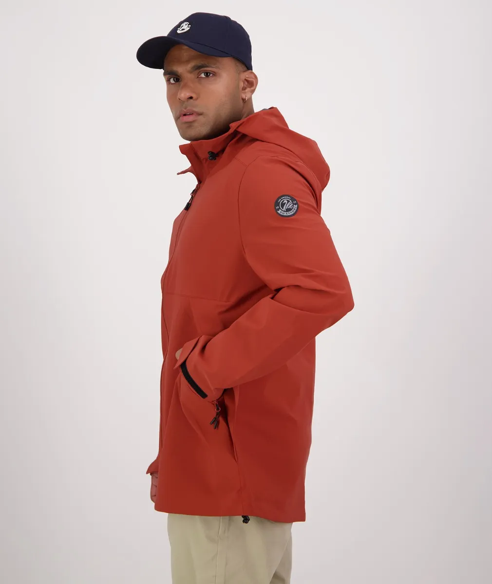 Buy Men's Swanson Rain Jacket (Merlot) - Swanndri NZ