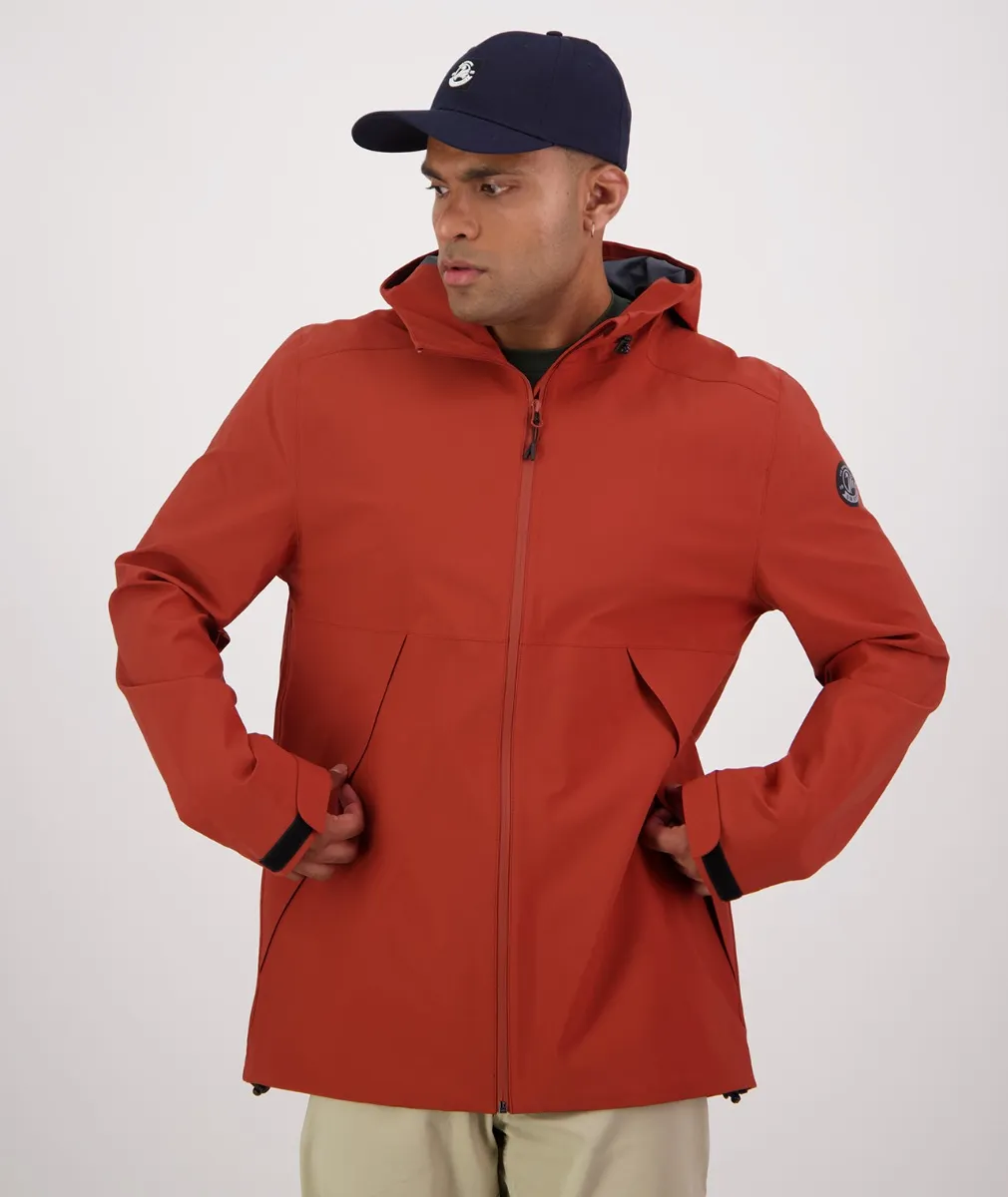 Buy Men's Swanson Rain Jacket (Merlot) - Swanndri NZ