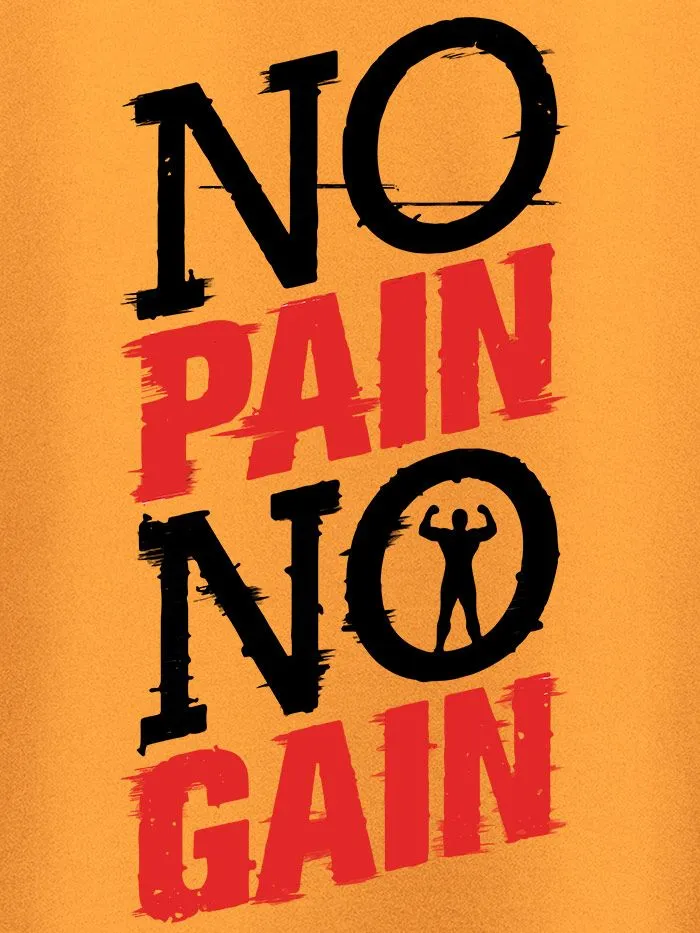 Buy No Pain No Gain T-shirt for Men Online in India -Beyoung