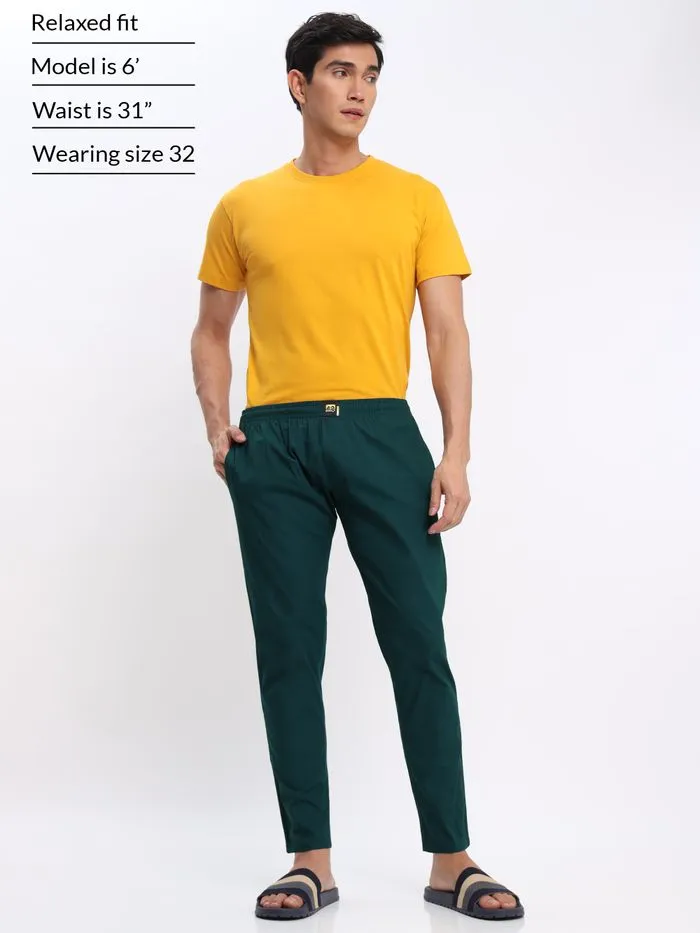 Buy Ocean Green Pyjama for Men Online in India -Beyoung