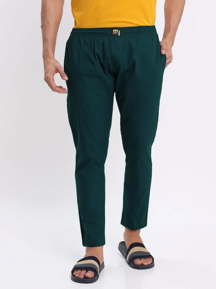 Buy Ocean Green Pyjama for Men Online in India -Beyoung