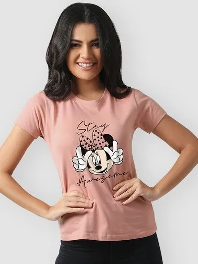 Buy Stay Awesome T shirt for Women Online in India -Beyoung