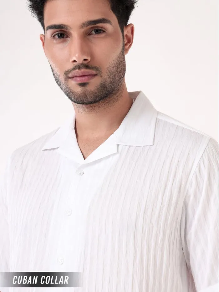 Buy White Striped Casual Shirt for Men for Men Online in India -Beyoung