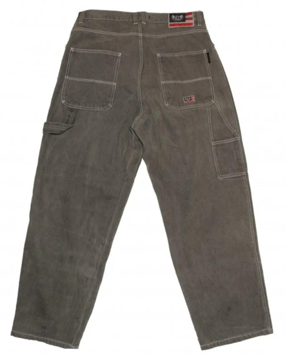 Cakt Skateboard Jeans  light Grey Hip Hop Pant