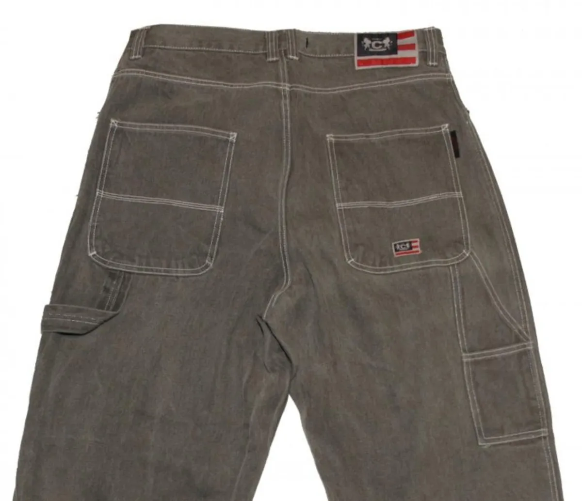 Cakt Skateboard Jeans  light Grey Hip Hop Pant