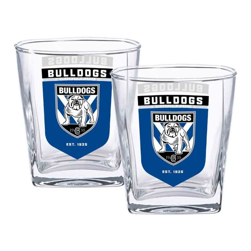 Canterbury Bulldogs 2-Pack Spirit Glasses