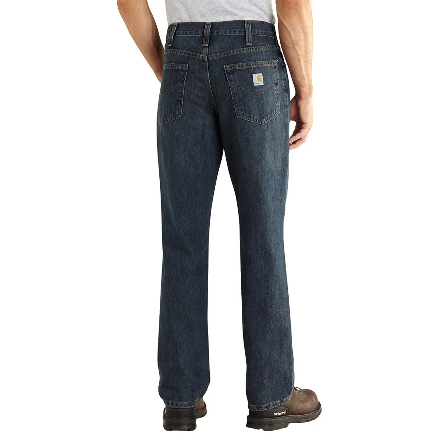 Carhartt Men's Relaxed Fit Holter Jean_Bedrock