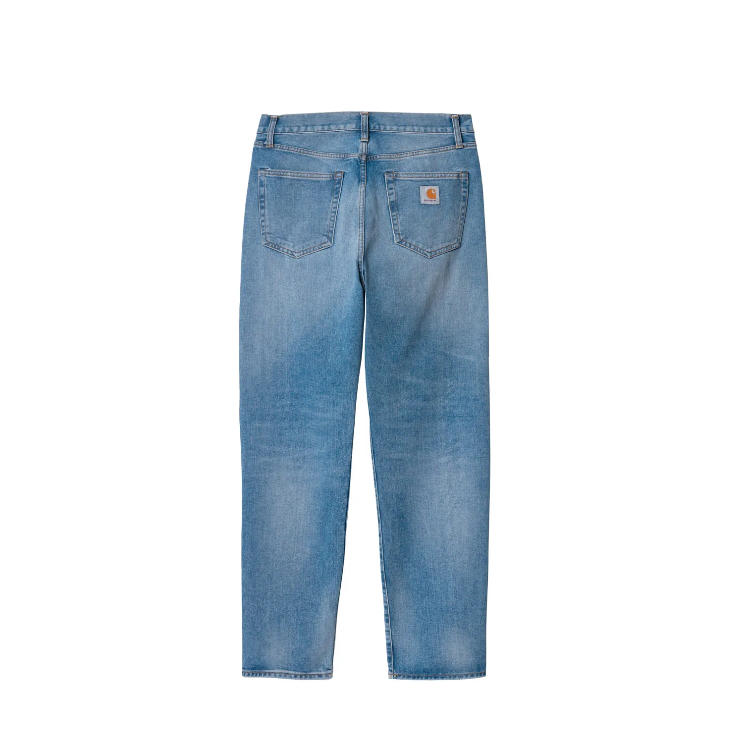 Carhartt WIP PONTIAC PANT, Blue Light Used Wash 