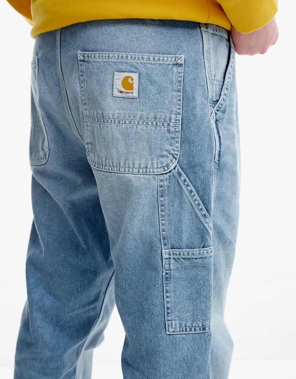 Carhartt WIP Ruck Single Knee Pant - Blue (Light True Washed)