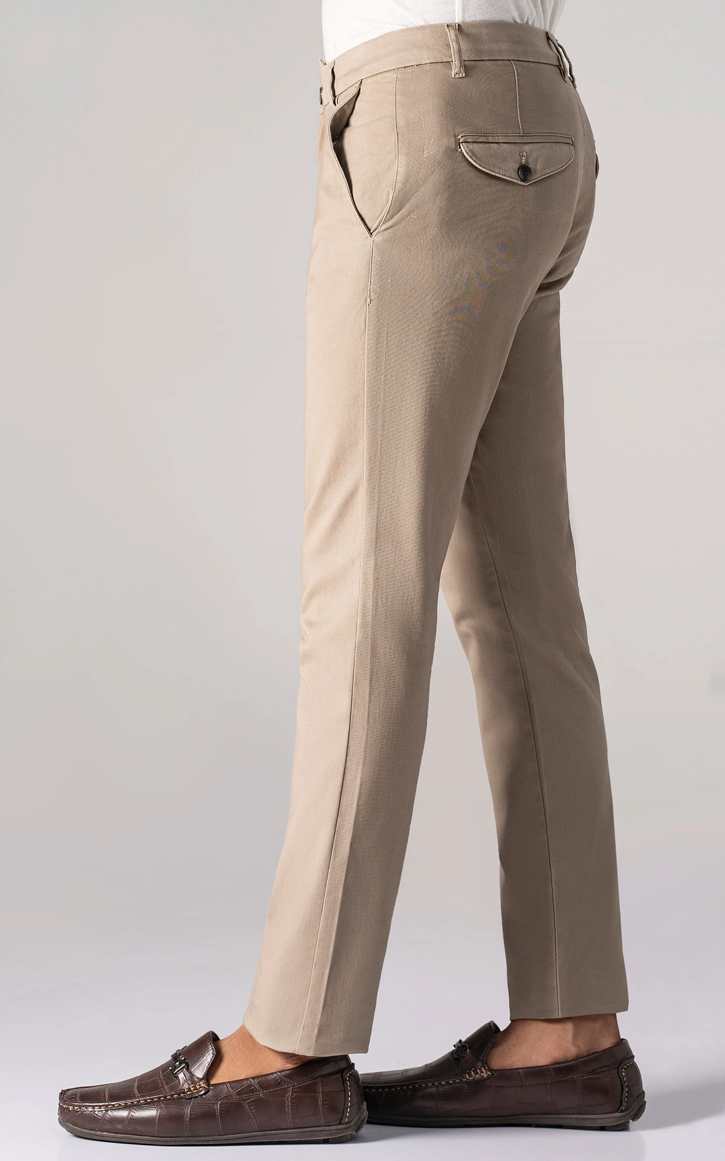 CASUAL PANT CROSS POCKET LIGHT KHAKI