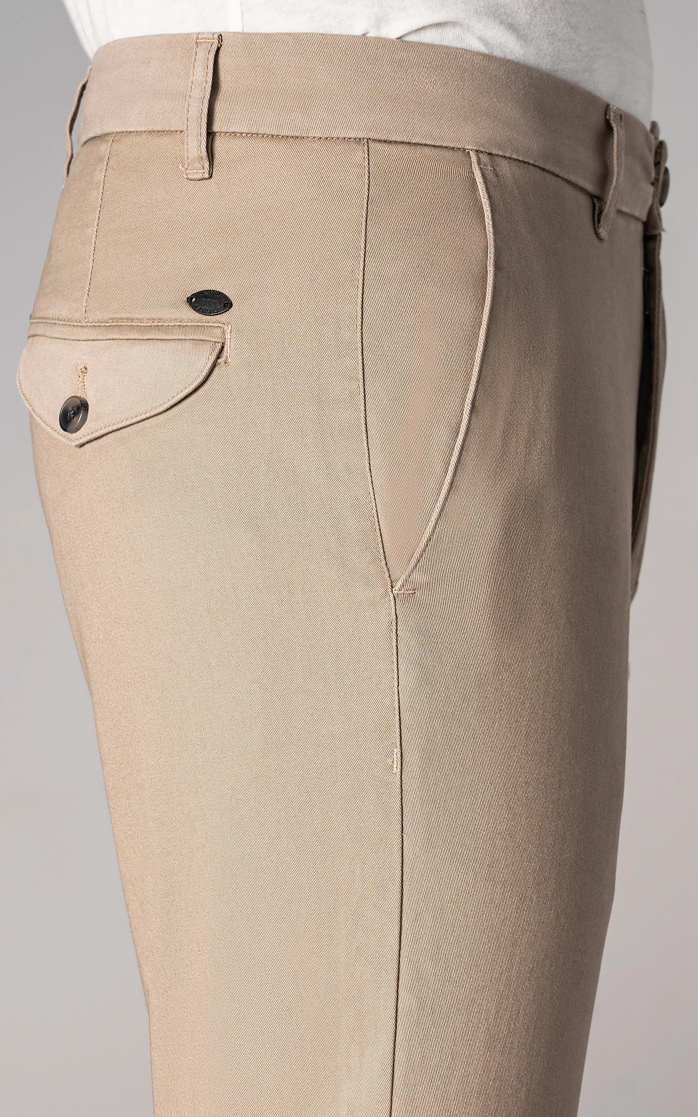 CASUAL PANT CROSS POCKET LIGHT KHAKI